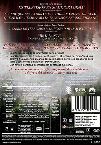 Detalle 2 de Pack 1-3: Twin Peaks — Colección completa de Divisa Films
