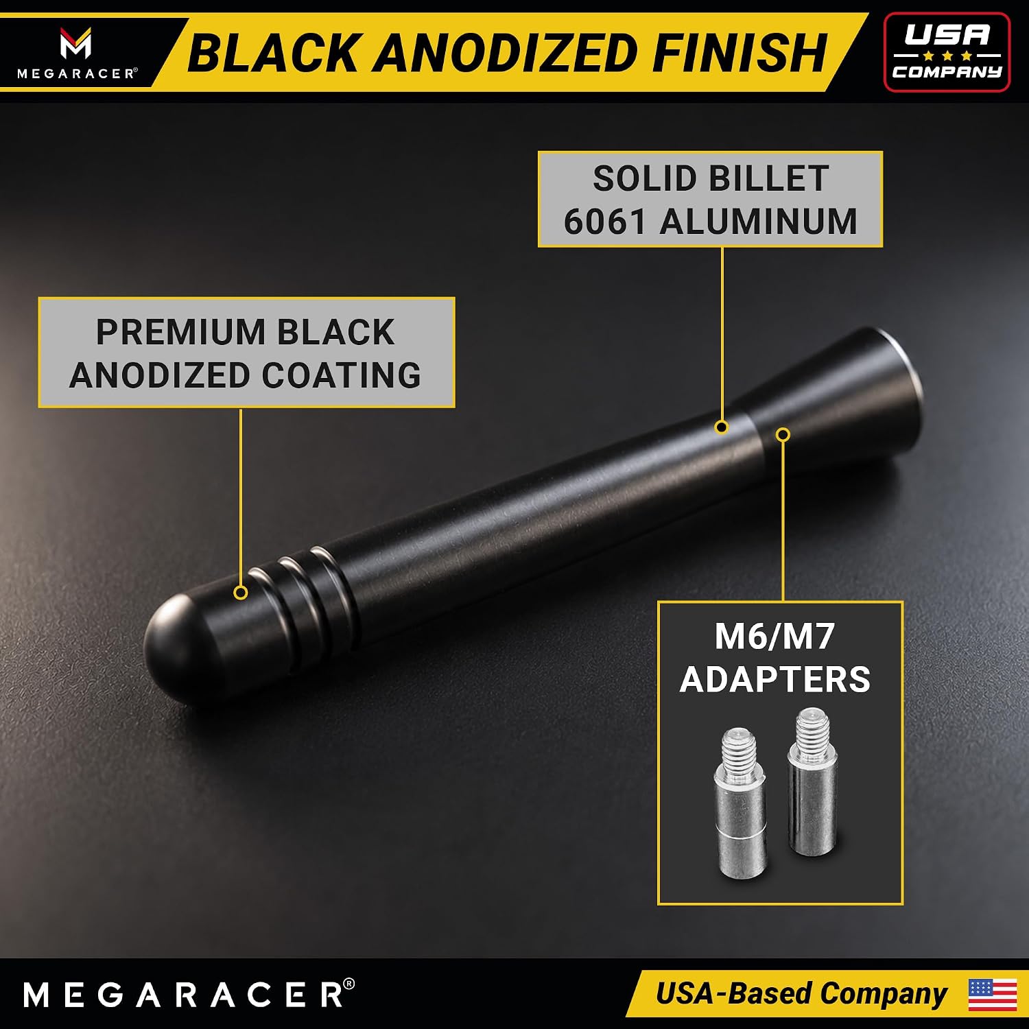 Detalle de Mega Racer Truck Antenna, 4-Inch