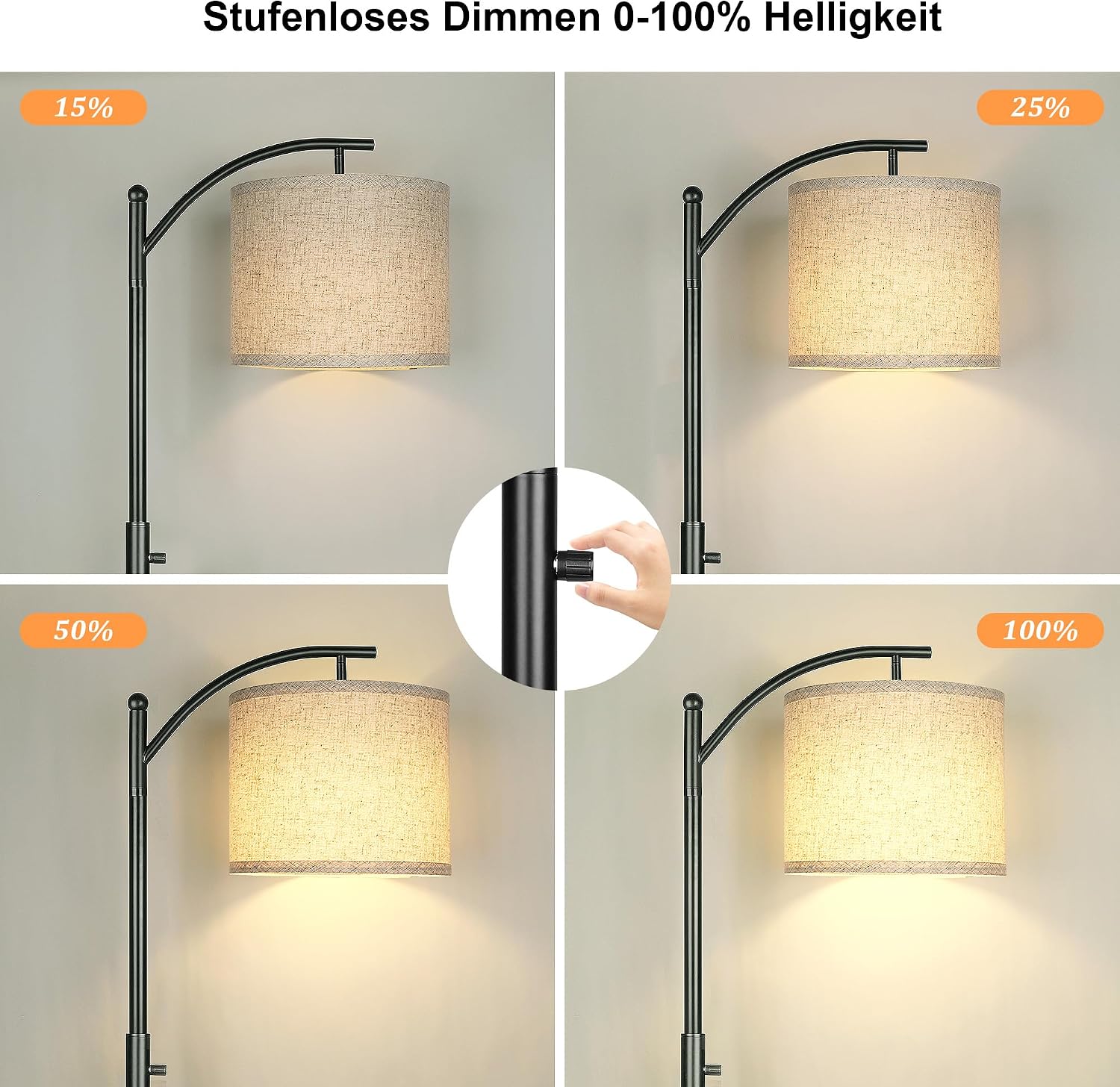 Thumbnail 5 de ROTTOGOON Dimmbare Stehleuchte 173,5 cm