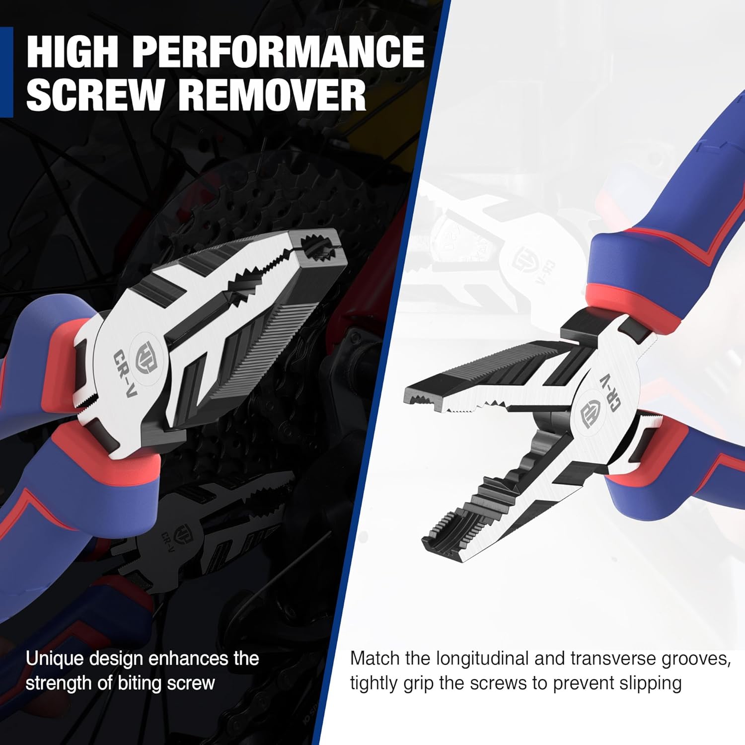 Thumbnail 1 de WorkPRO 200 mm Combination Pliers High Leverage
