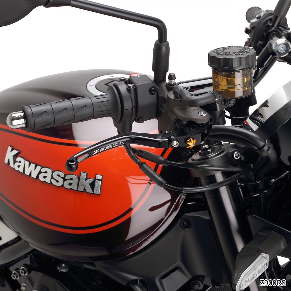 Detalle de ジータレーシング ZETA RACING F5612 パイロットレバーセット ブラック 可倒式・約20段階調整