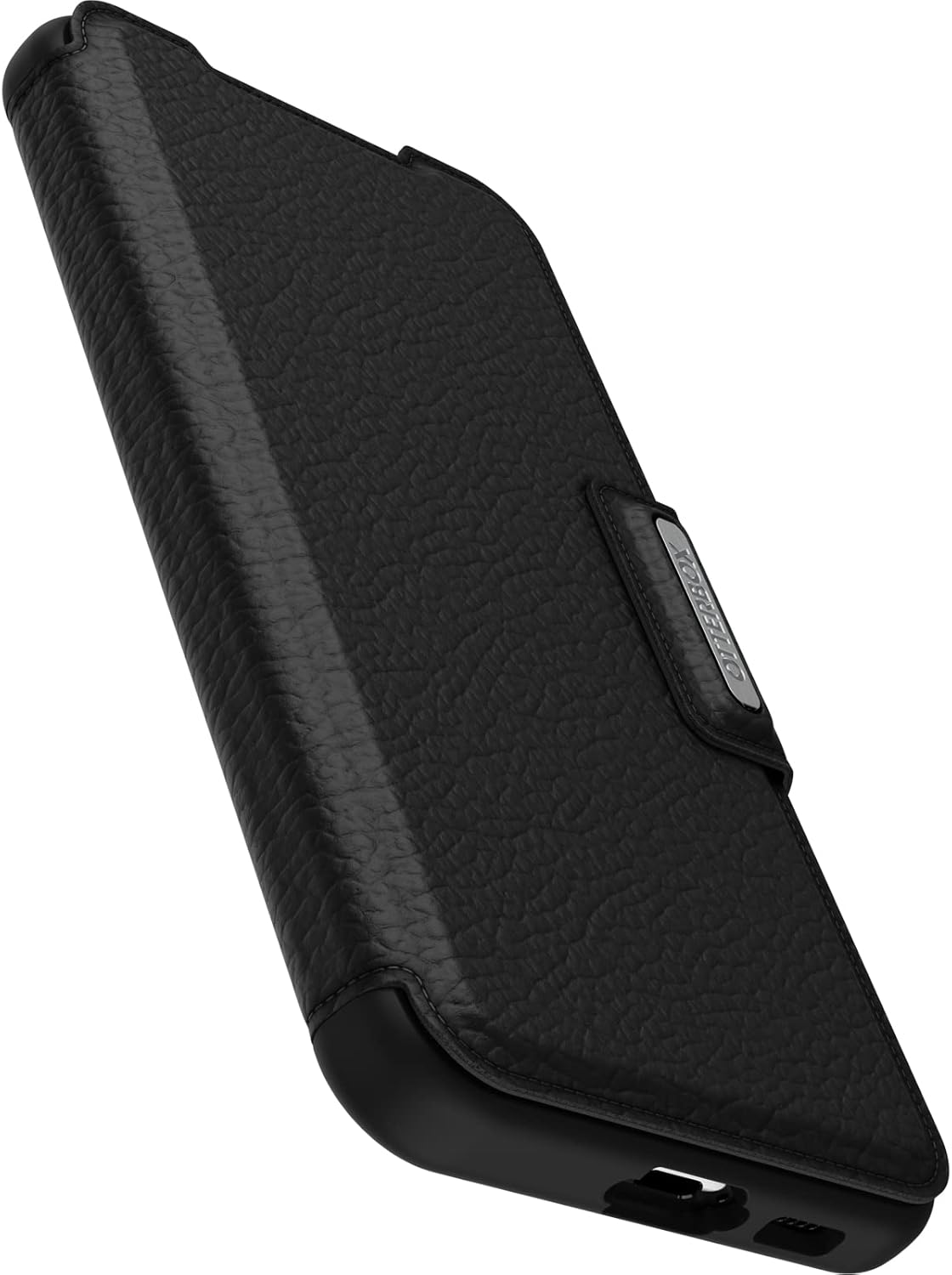 Thumbnail 3 de OtterBox Strada Leather Folio Case for Samsung Galaxy S23+ (Shockproof, Drop-tested) with Two Card Holders – Black