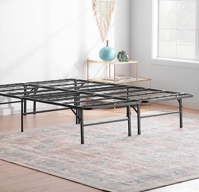 Detalle de Linenspa Cama Plegable de Metal 160x190 cm