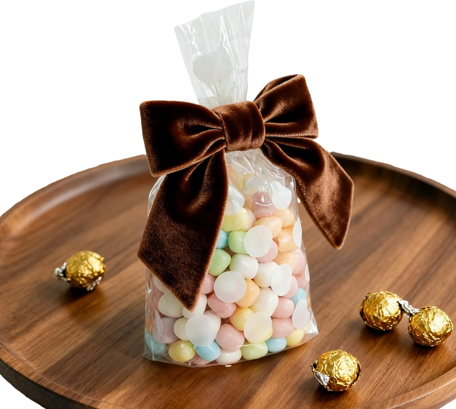 Detalle 2 de Meseey Velvet Bows, 2.5-Inch