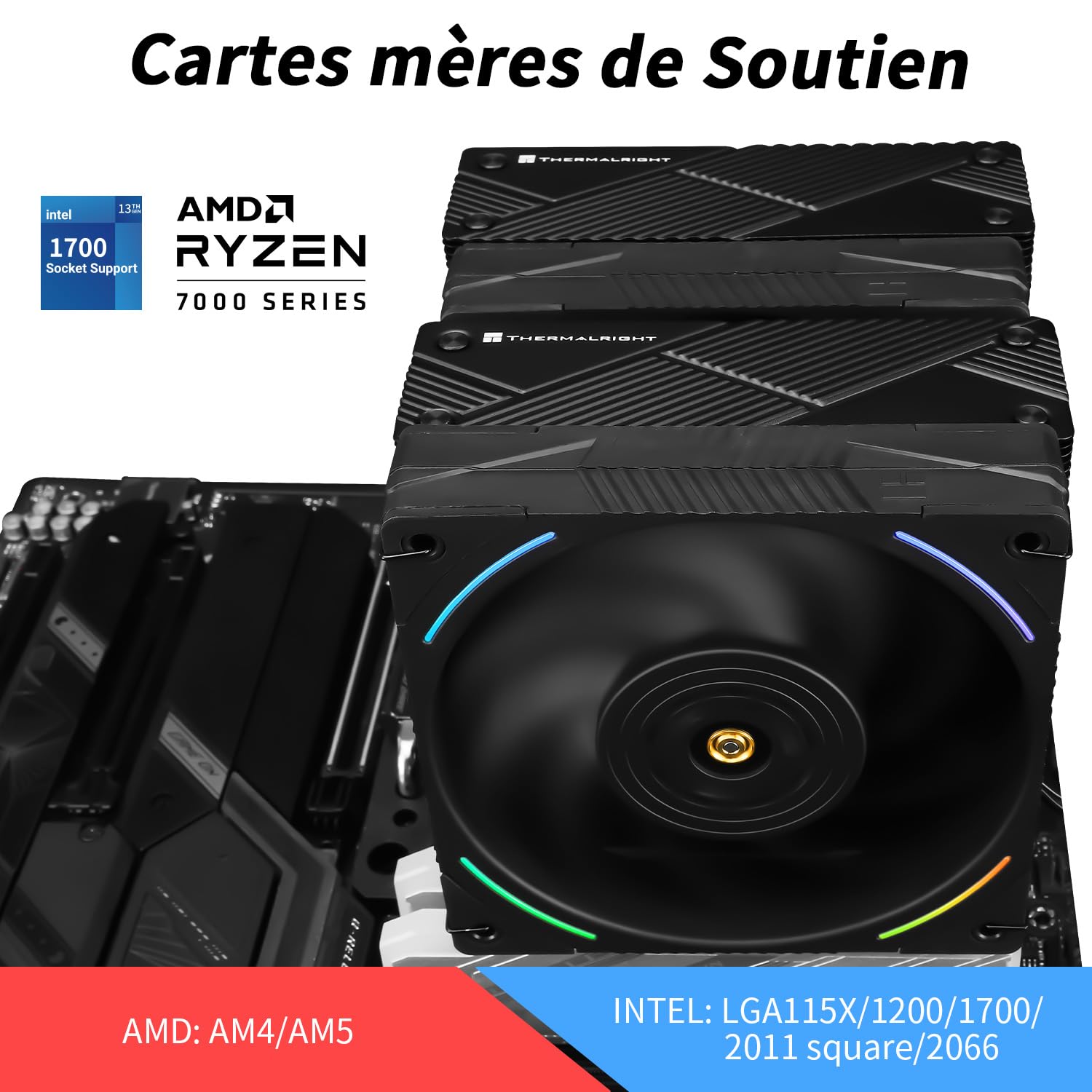 Detalle 2 de Thermalright Phantom Spirit 120 EVO 157mm CPU-Luftkühler