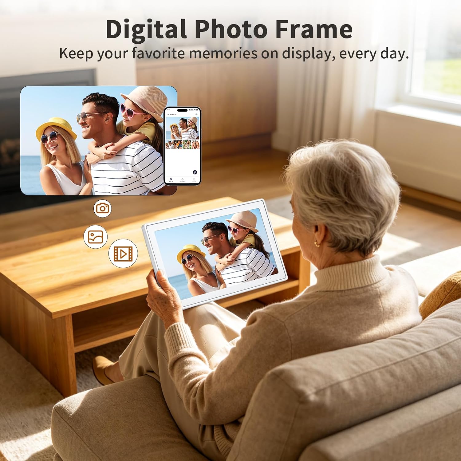 Thumbnail 6 de Digital Family Calendar 15.6-inch Touchscreen