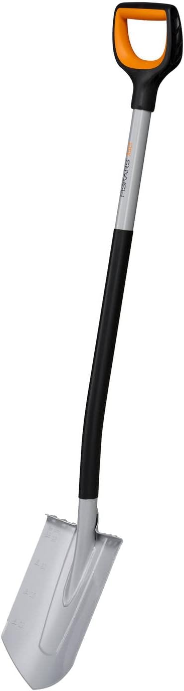 Thumbnail 6 de Fiskars Gärtnerspaten Spitz 120 cm – robustes Borstahlblatt, rutschfester D-Griff (1066729, Xact)