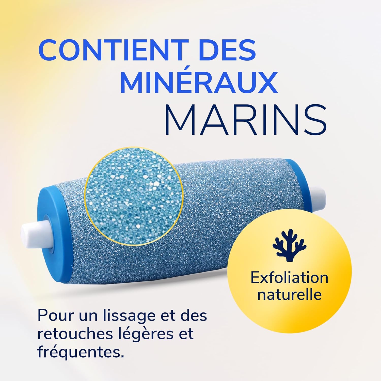 Detalle de Dr. Scholl's Pack de 6 Rouleaux de remplacement pour râpe électrique – Essentials pour des pieds plus lisses