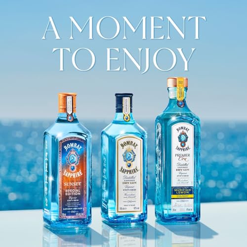 Thumbnail 8 de Bombay Sapphire Cocktail Gin Set in confezione regalo – London Dry Gin 40% vol, 70 cl + bicchiere Balloon