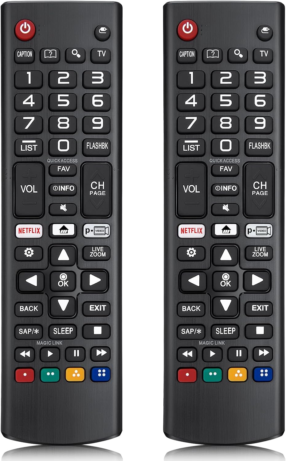 Detalle de LG Smart TV Remote Replacement Pack 2