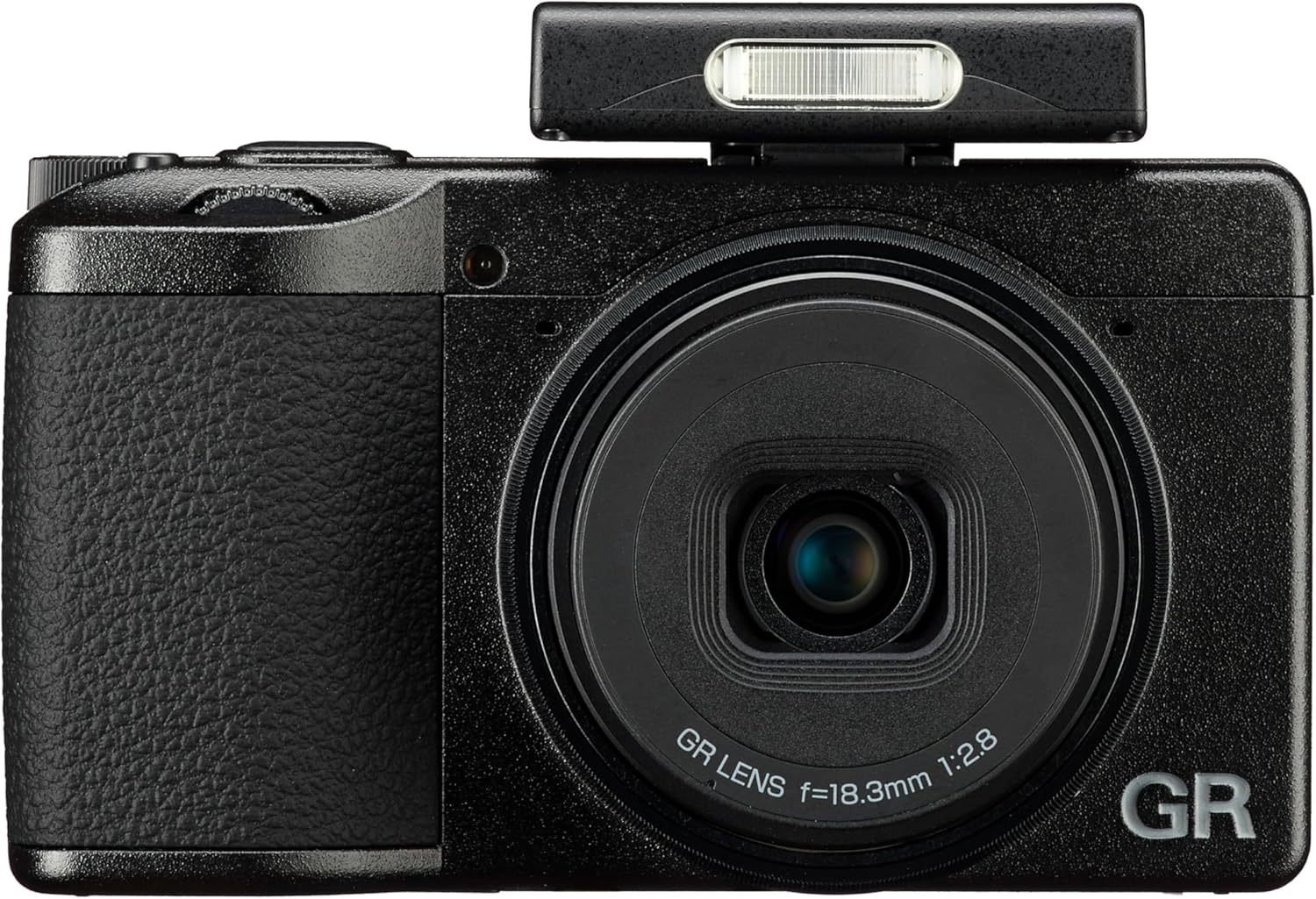 Detalle de Ricoh Compact Blitz GF-2 für Ricoh GR IV – kompakter Systemblitz mit USB‑C