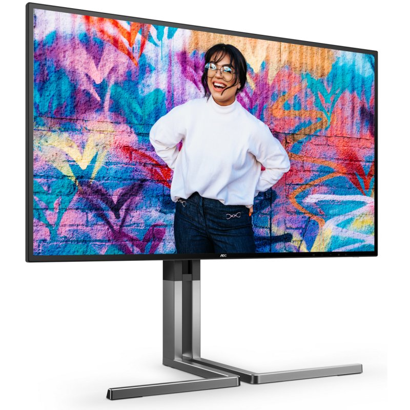 Thumbnail 1 de AOC Graphic Pro U27U3CV de 27" Nano IPS 4K con USB-C y calibración por hardware (Delta E < 2)