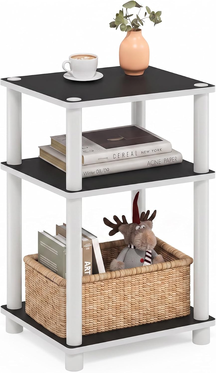 Detalle de Furinno Side Table 3-Tier