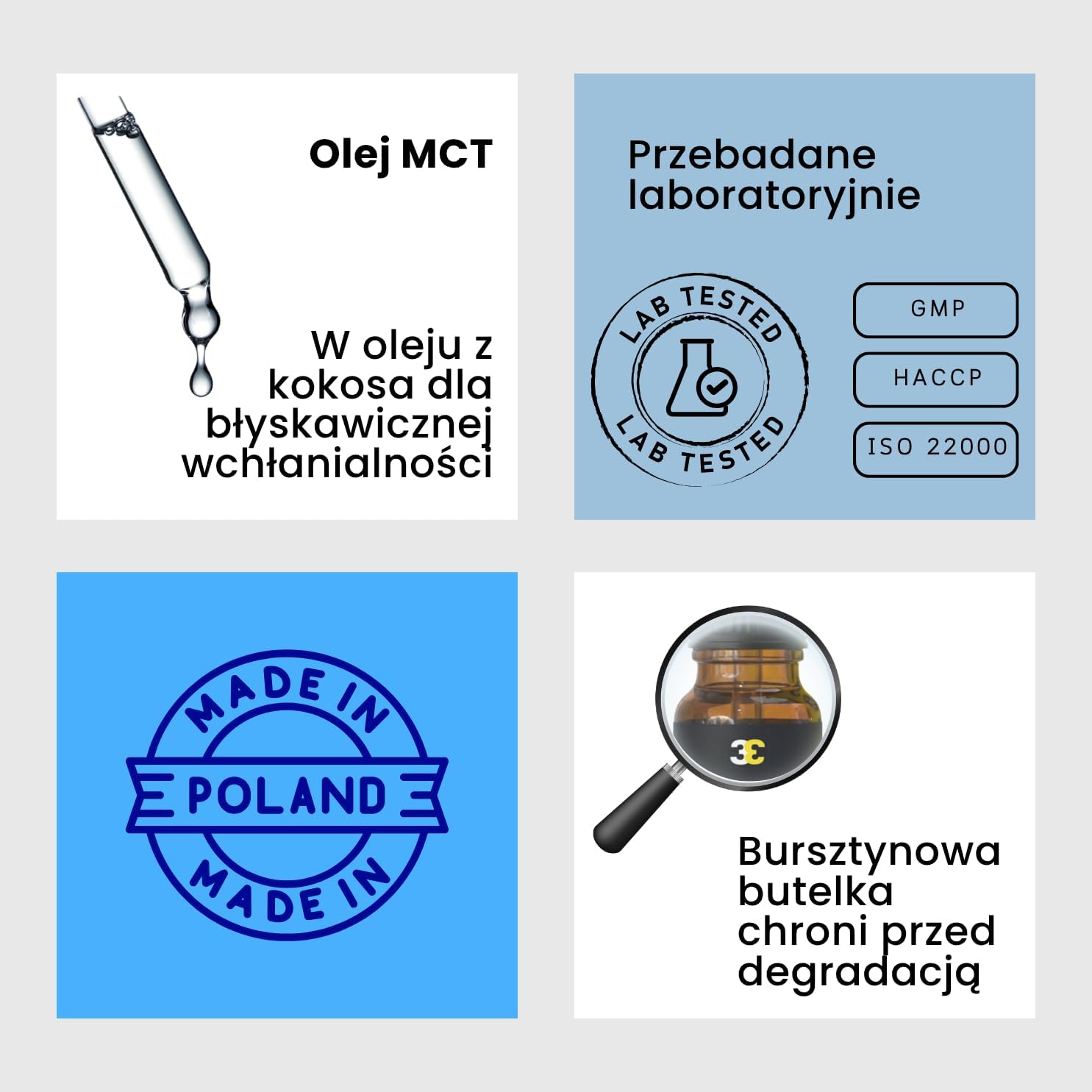 Thumbnail 6 de 3rd Element Nutrition Witaminy ADEK w kroplach, wegańskie, 10 ml