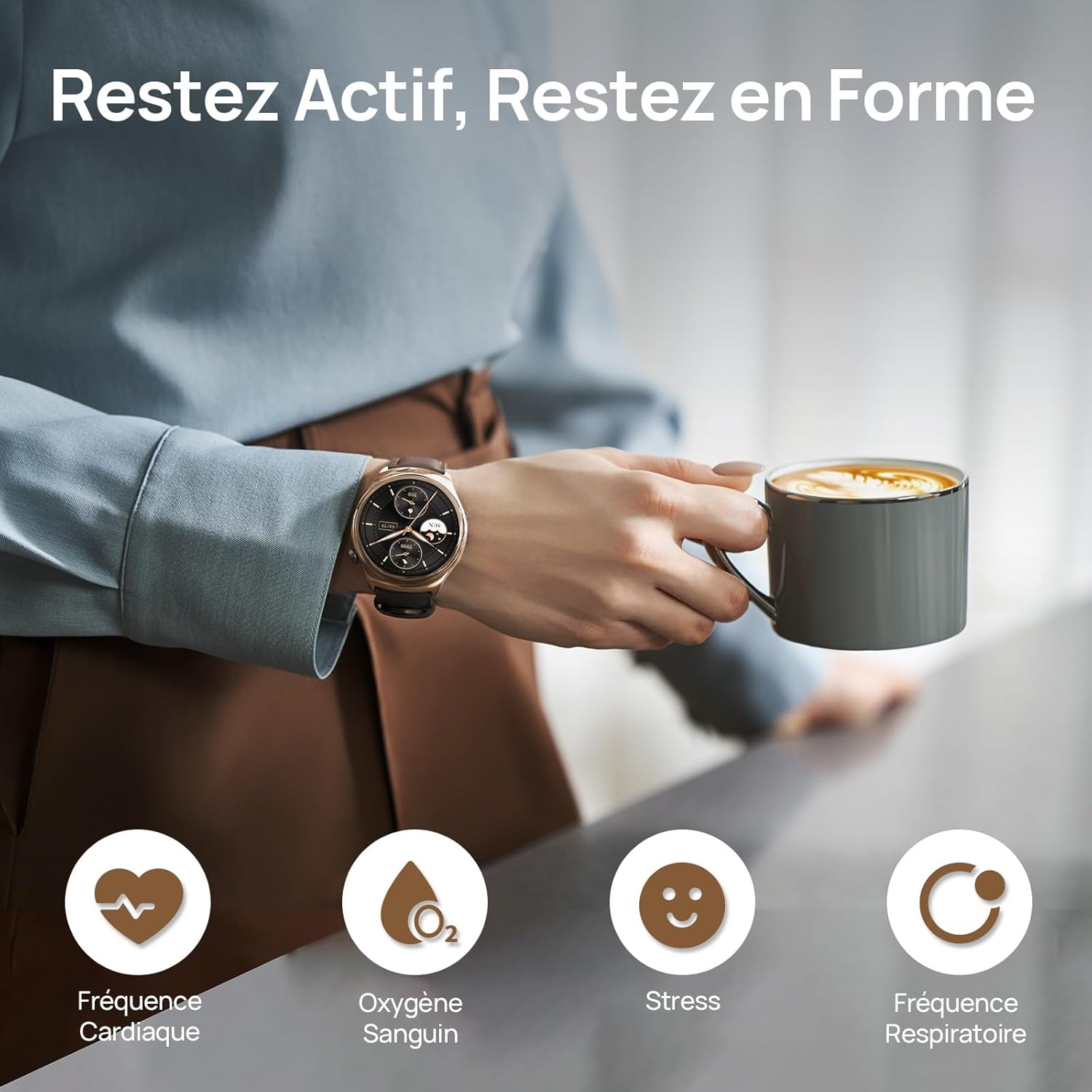 Thumbnail 1 de Mibro Lite3 Pro: Montre connectée élégante 45mm - AMOLED, GPS intégré et autonomie jusqu’à 15 jours