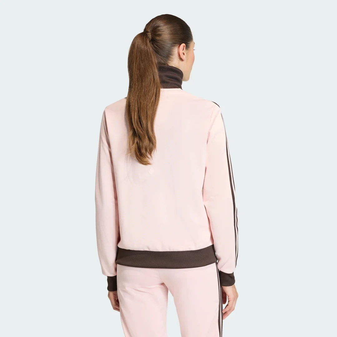 Thumbnail 1 de Chaqueta deportiva Classic de Adidas: comodidad y estilo en rosa para tus entrenamientos