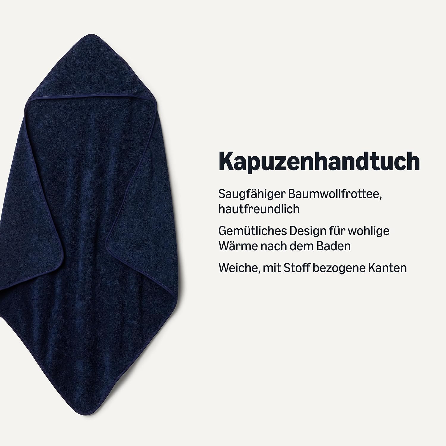 Thumbnail 1 de Amazon Essentials Unisex Baby Badetuch mit Kapuze