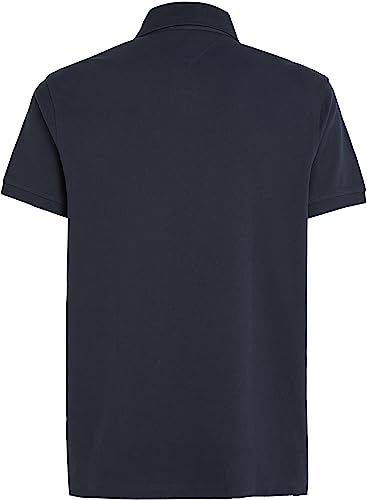 Detalle 2 de Tommy Hilfiger Polo Manches Courtes Homme 1985 Regular Fit Bleu Desert Sky – XXL
