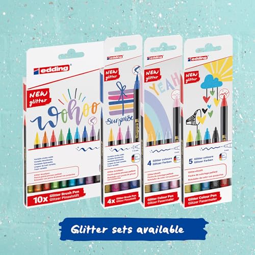 Thumbnail 1 de Edding 1340 Feutre Paillettes, 10 stylos ⚙️