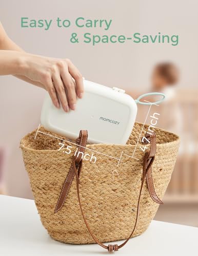 Thumbnail 2 de Momcozy 7-in-1 Babyflaschenbürsten-Set – komplettes Reinigungsset mit Silikonbürste, Strohhalbürste, Seifenspender und Trockengestell