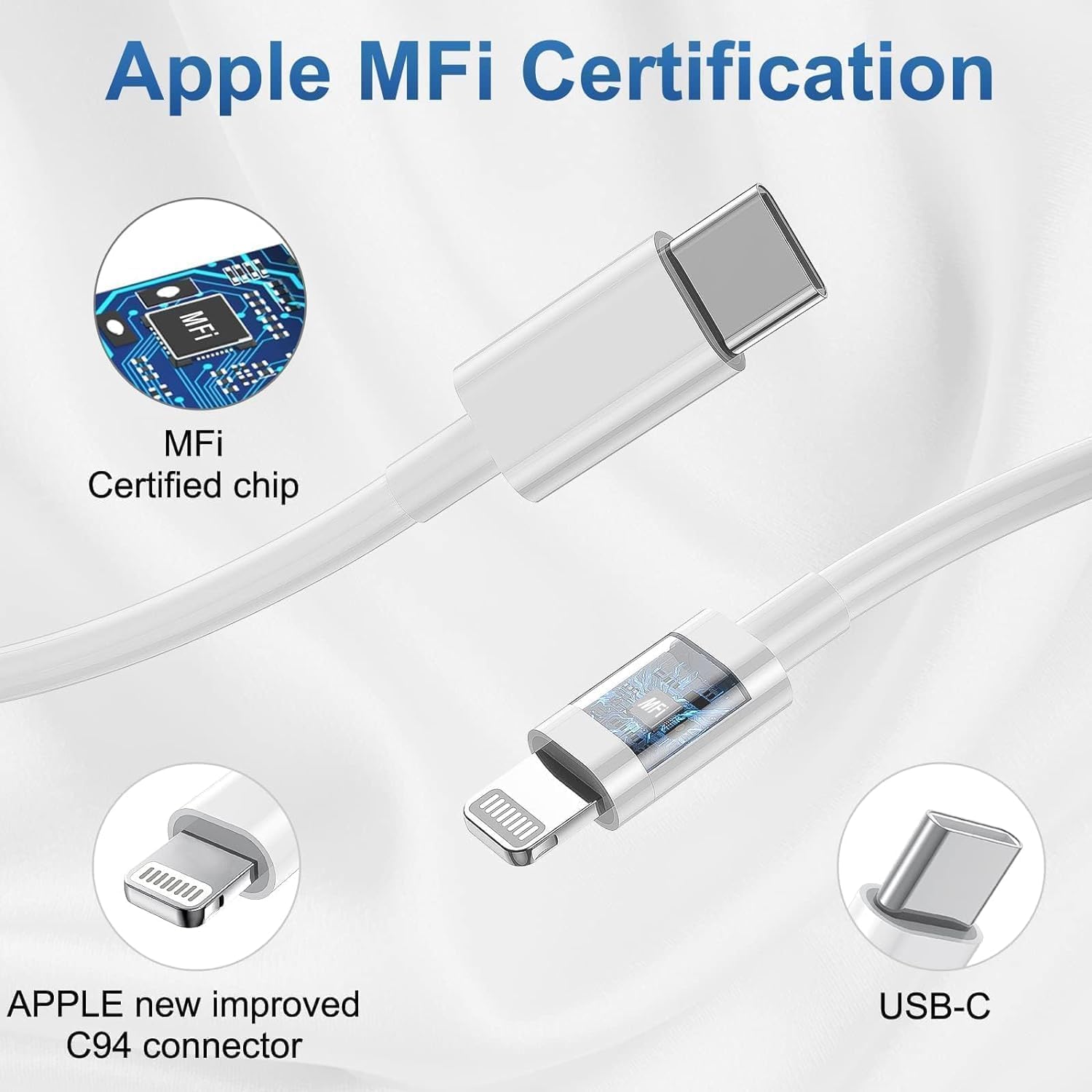 Thumbnail 3 de iPhone Charger 12W 10ft Cable