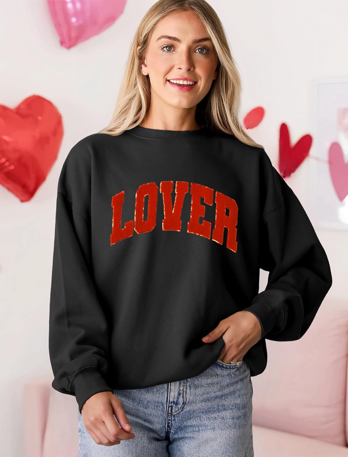 Thumbnail 2 de MAPICK Valentine Lover Chenille Pullover ❤