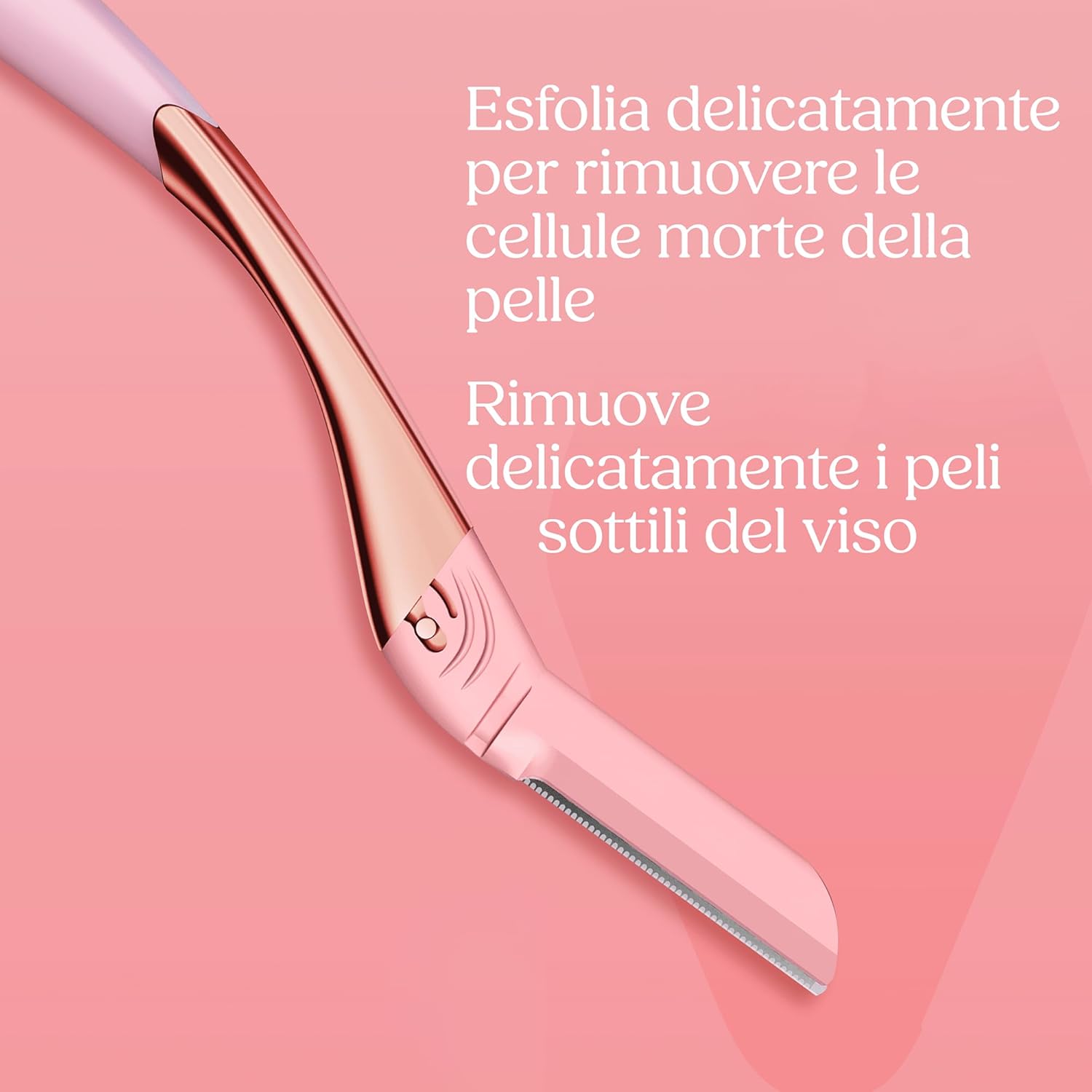 Detalle de Wilkinson Sword Intuition: strumento per dermaplaning con manico e 2 ricariche
