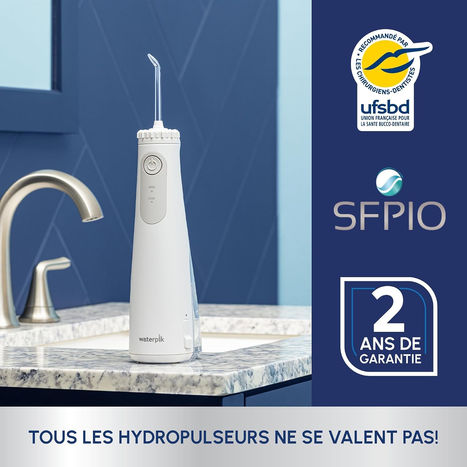 Detalle 2 de Waterpik WF-27 Pearl hydropulseur 60 secondes
