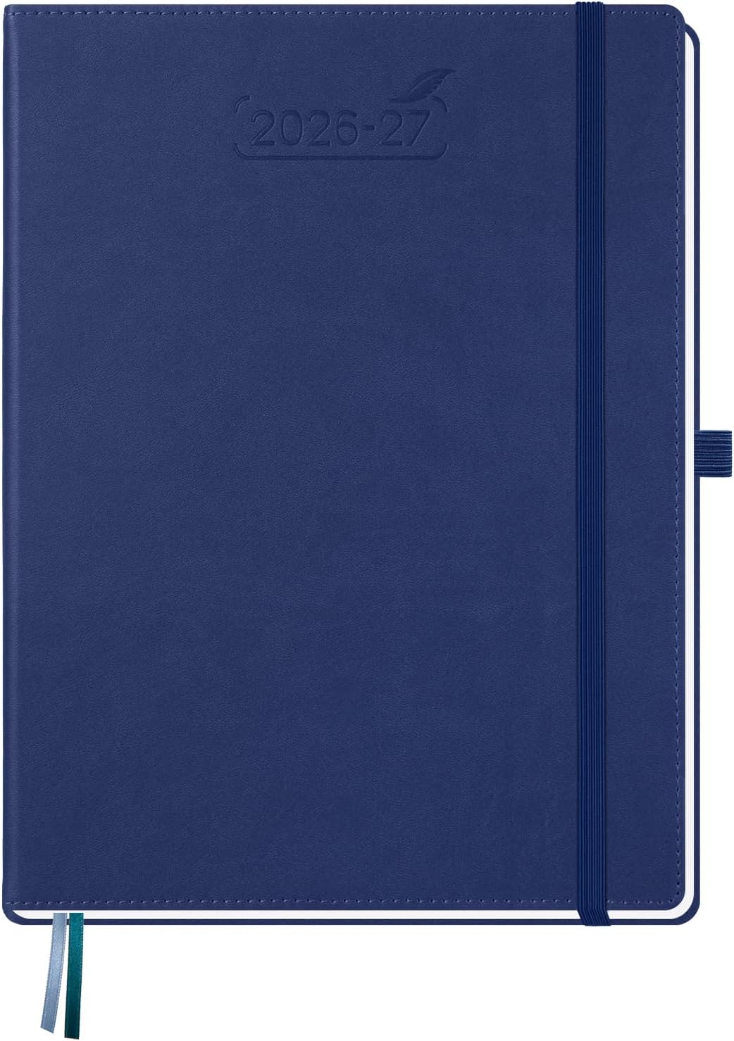 Thumbnail 6 de BEZEND Kalender 2026/2027 Wochenplaner A5 – Dunkelgrün, PU-Leder Hardcover, 18 Monate Juli 2026 bis Dez 2027