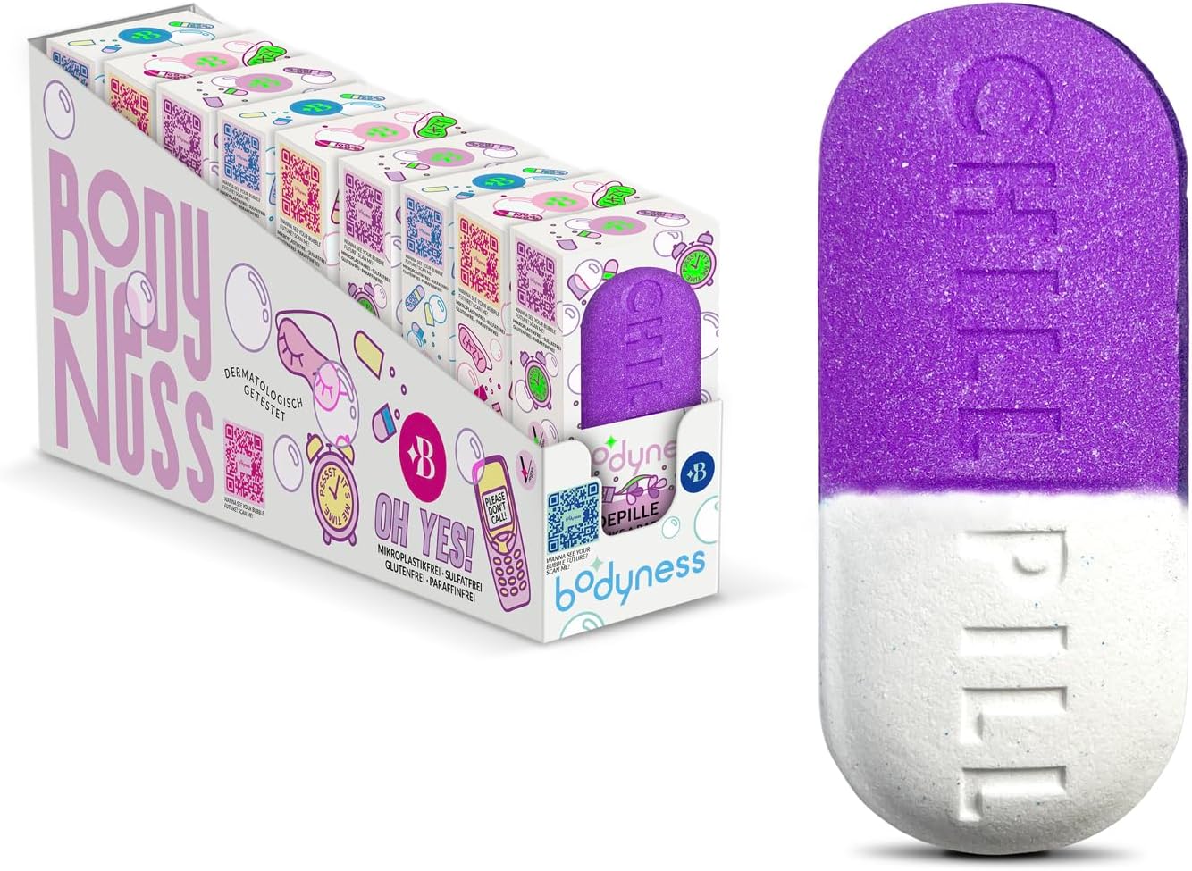 Detalle de Craze BODYNESS Pack 9 Bombas Chill Pill