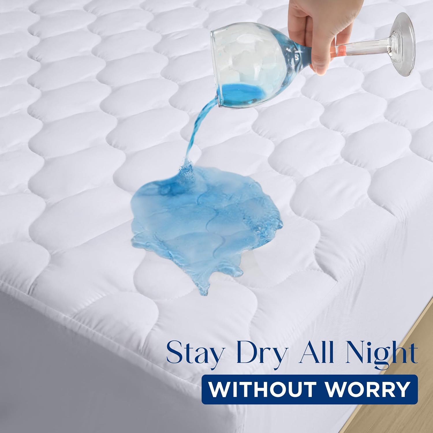 Thumbnail 6 de Utopia Bedding Full Waterproof Mattress Protector, Quilted, Fits Mattresses up to 16" Deep