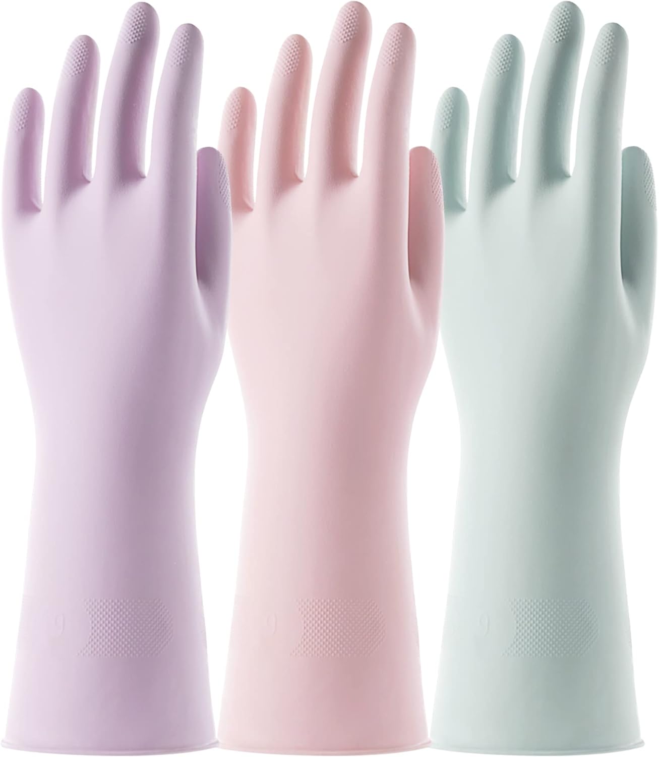 COOLJOB Medium Colorful Household Cleaning Gloves