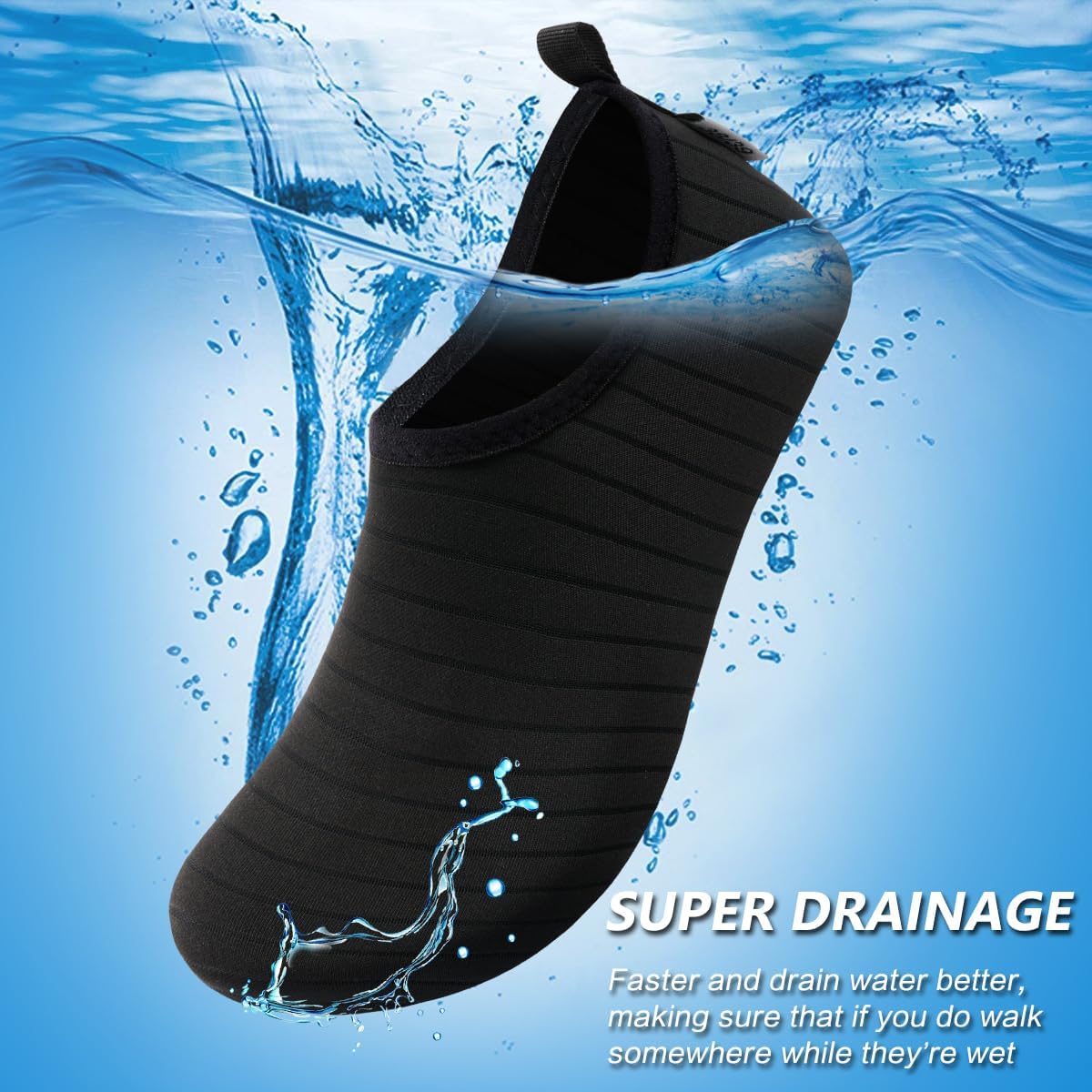 Thumbnail 4 de VIFUUR Water Sports Shoes Aqua Socks