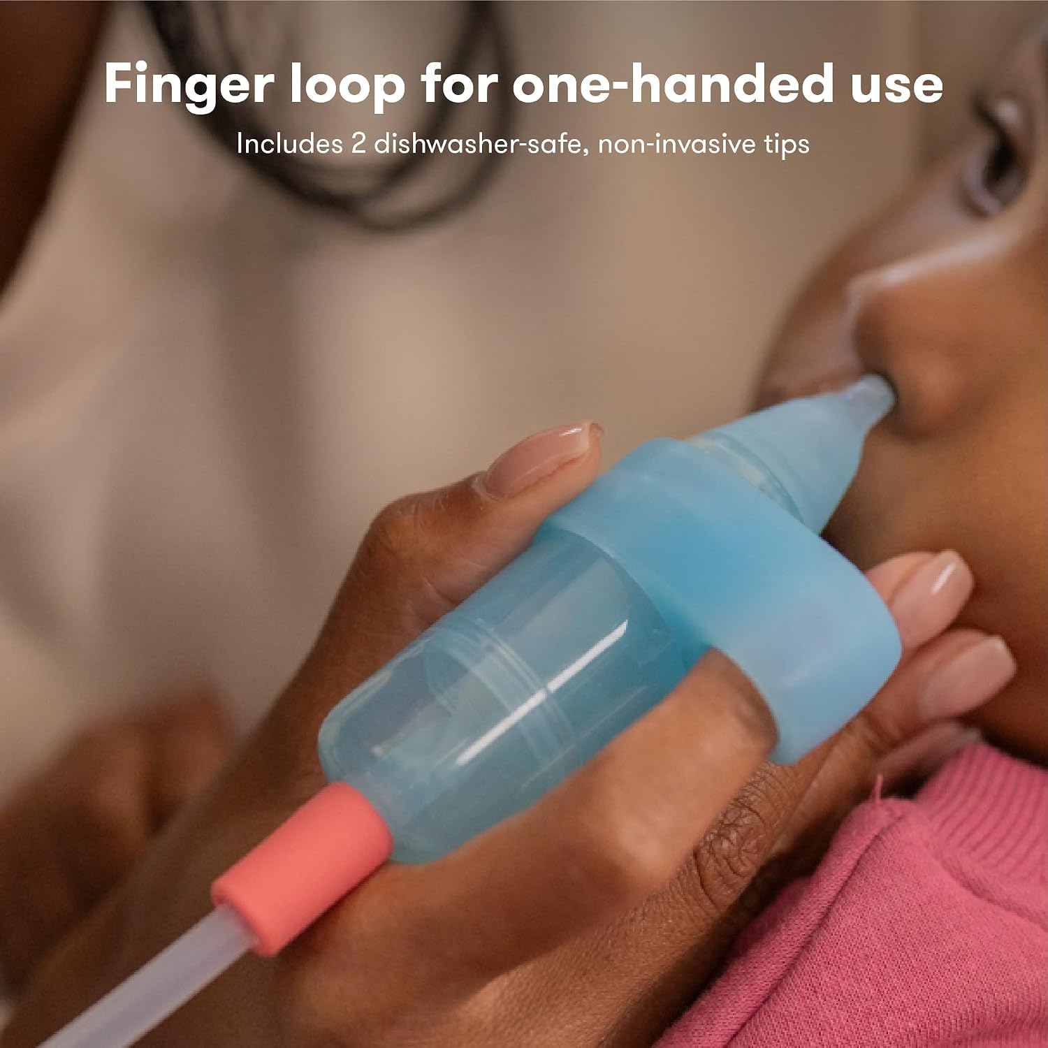 Detalle de Frida Baby ENF Pro Electric NoseFrida Nasal Aspirator (Cordless) for Baby & Toddler Congestion Relief
