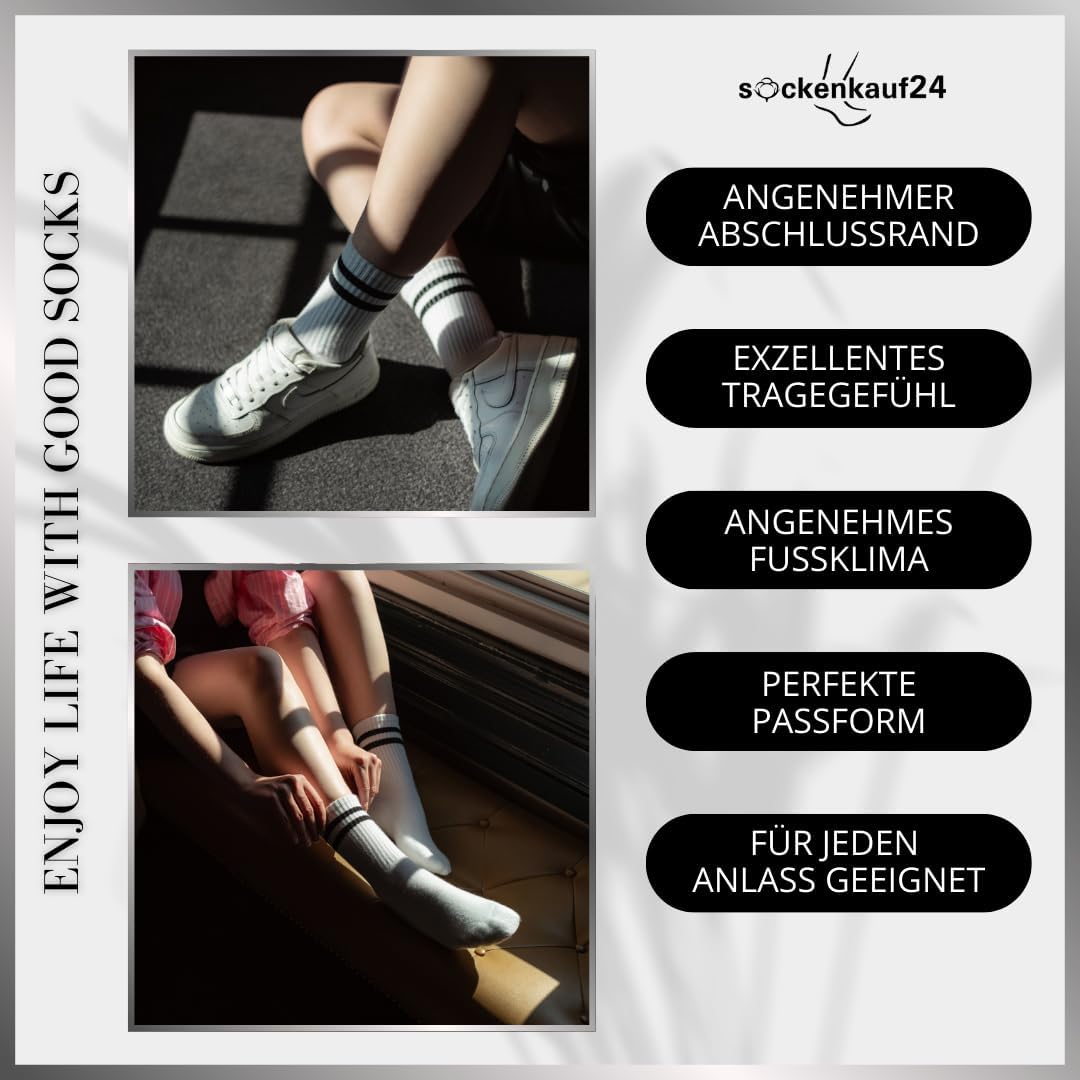 Thumbnail 5 de Premium Tennissocken Crew 5 Paar