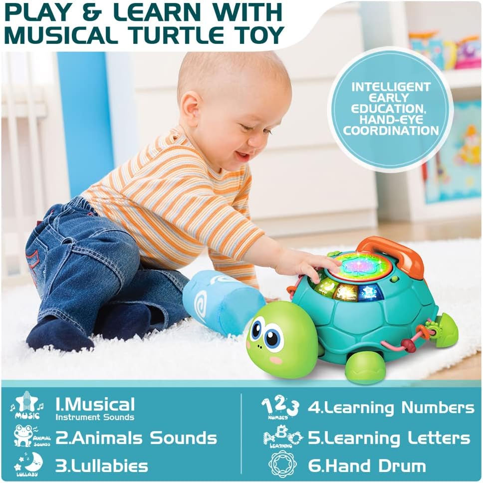 Thumbnail 3 de Jyusmile Musical Turtle Baby Toy 6-12 Months