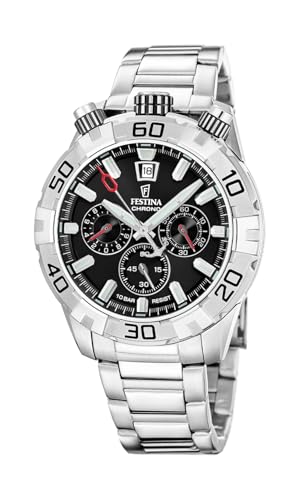 Detalle de Festina Reloj Hombre Cronógrafo de Acero Inoxidable 316L