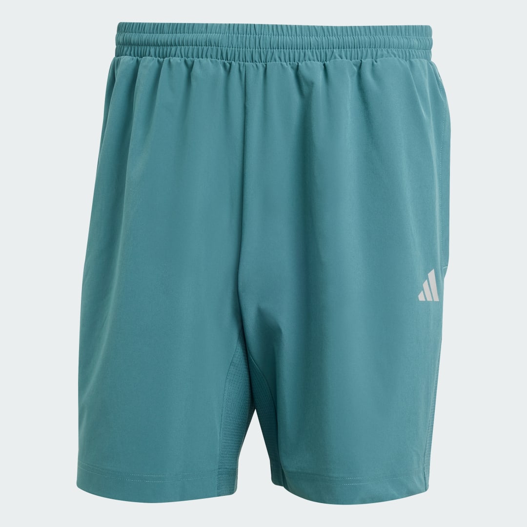 Thumbnail 3 de Pantalón corto Tech Apparel de Adidas: cómodo y versátil para entrenos en verde
