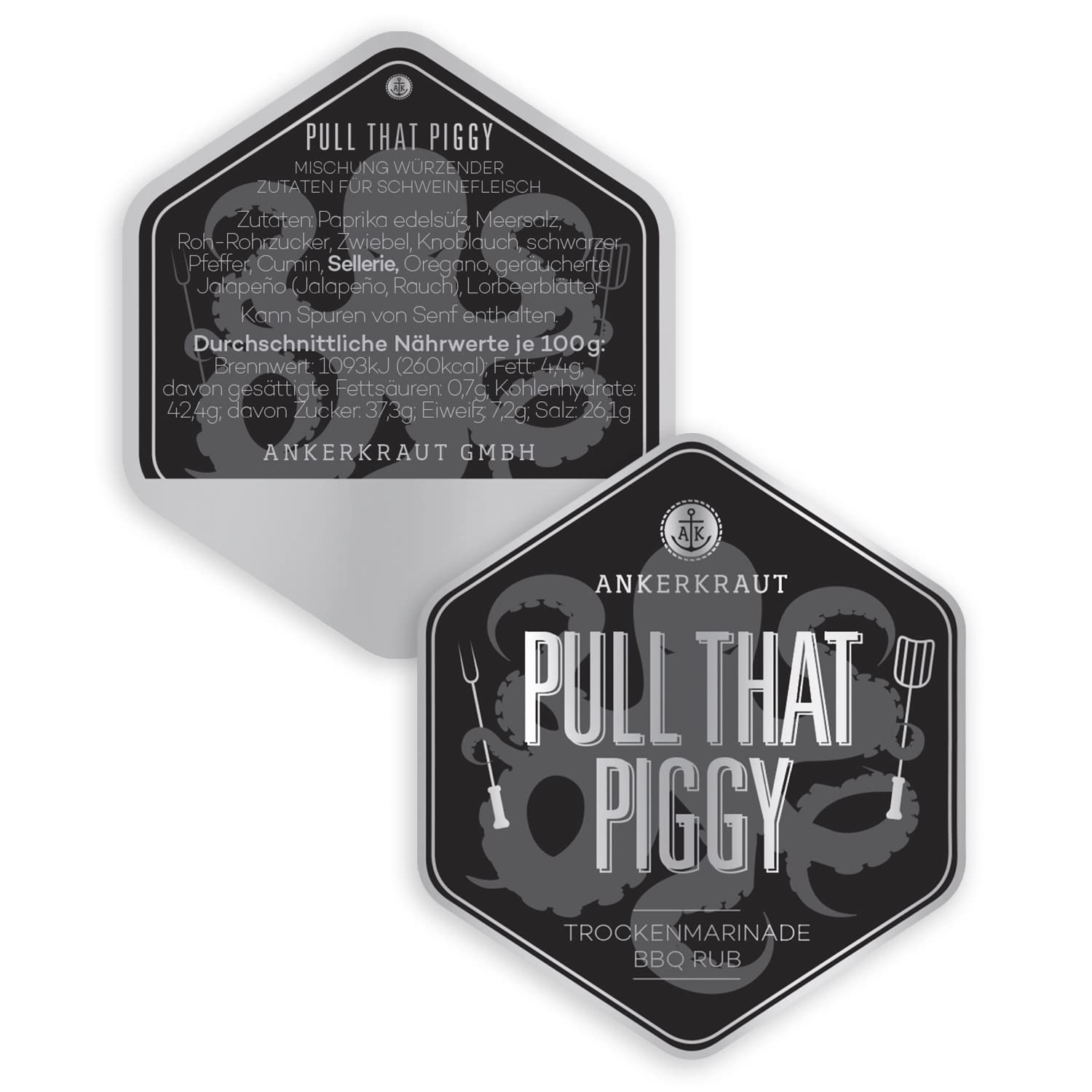 Thumbnail 5 de Ankerkraut Pull that Piggy – Pulled Pork BBQ-Rub, 220 g im Streuer