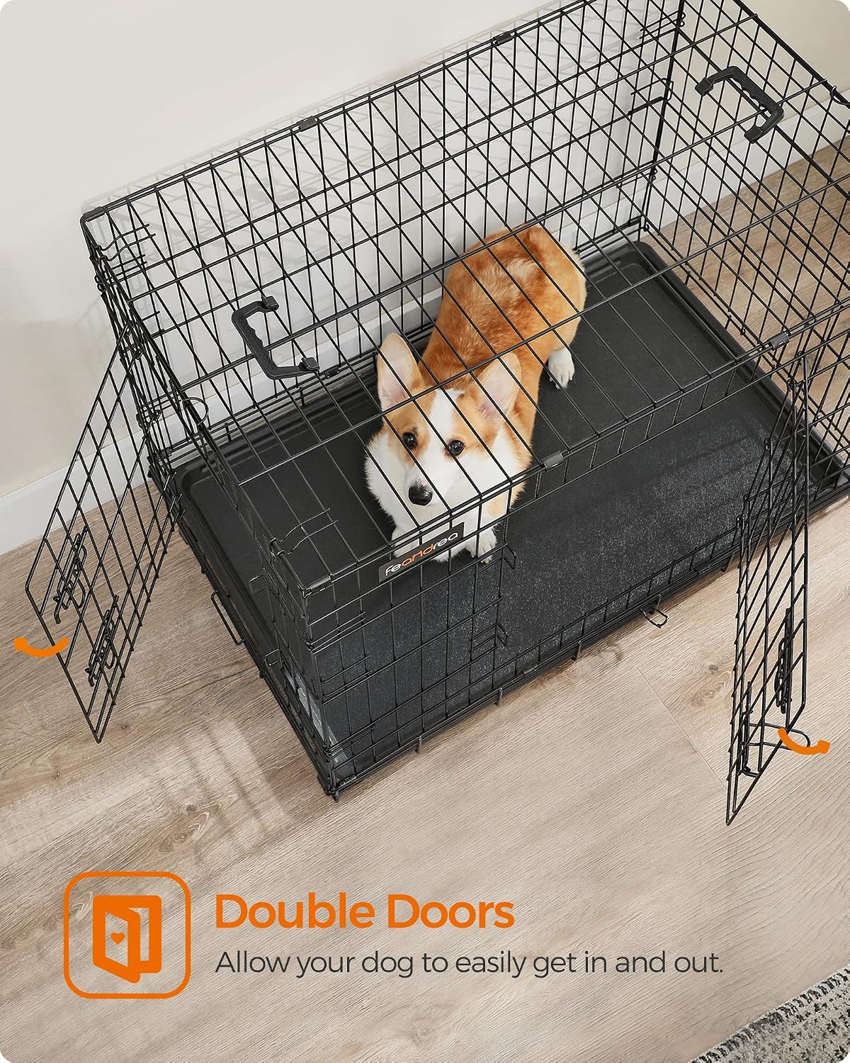Detalle de Feandrea PPD36H gabbia per cani L 92,5×57,5×64 cm