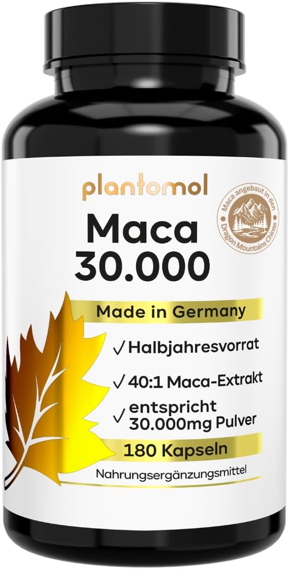 Thumbnail 5 de Maca 30.000 mg Kapseln — 365 Tage Vorrat 💊