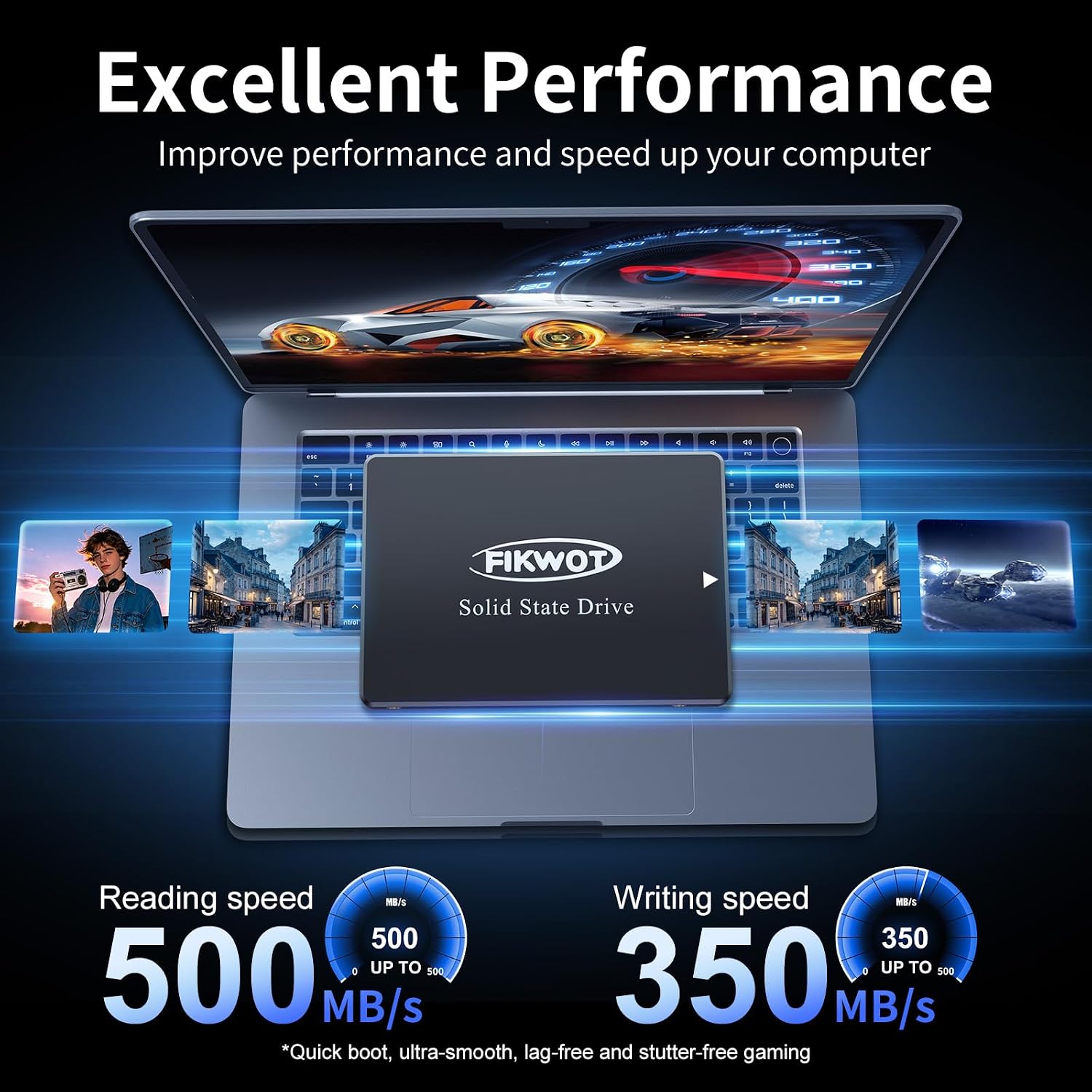 Detalle de Fikwot 2.5-Inch SSD 256GB