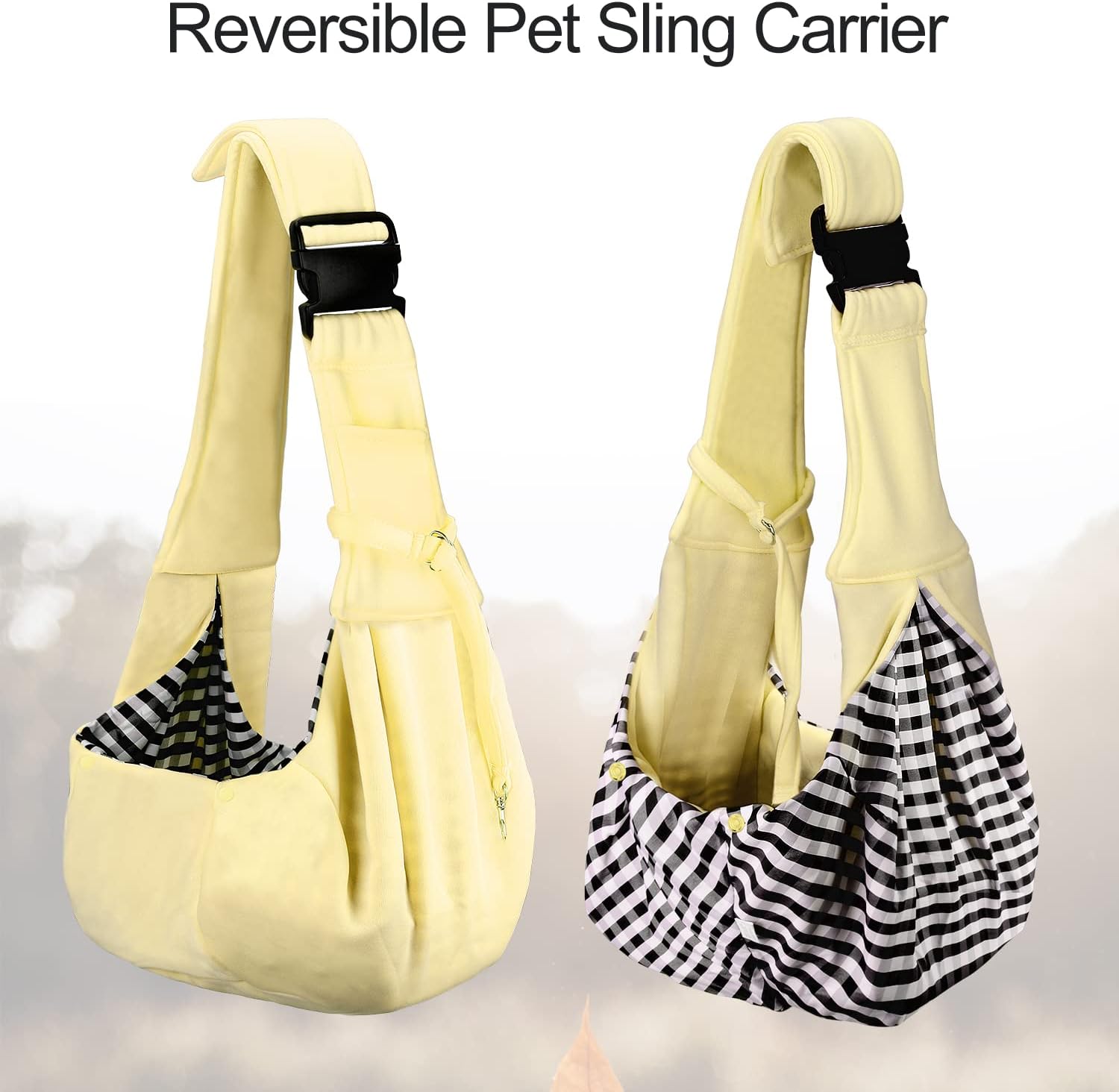 Detalle 1 de PETLOFT dog carrier sling, 10 lb capacity