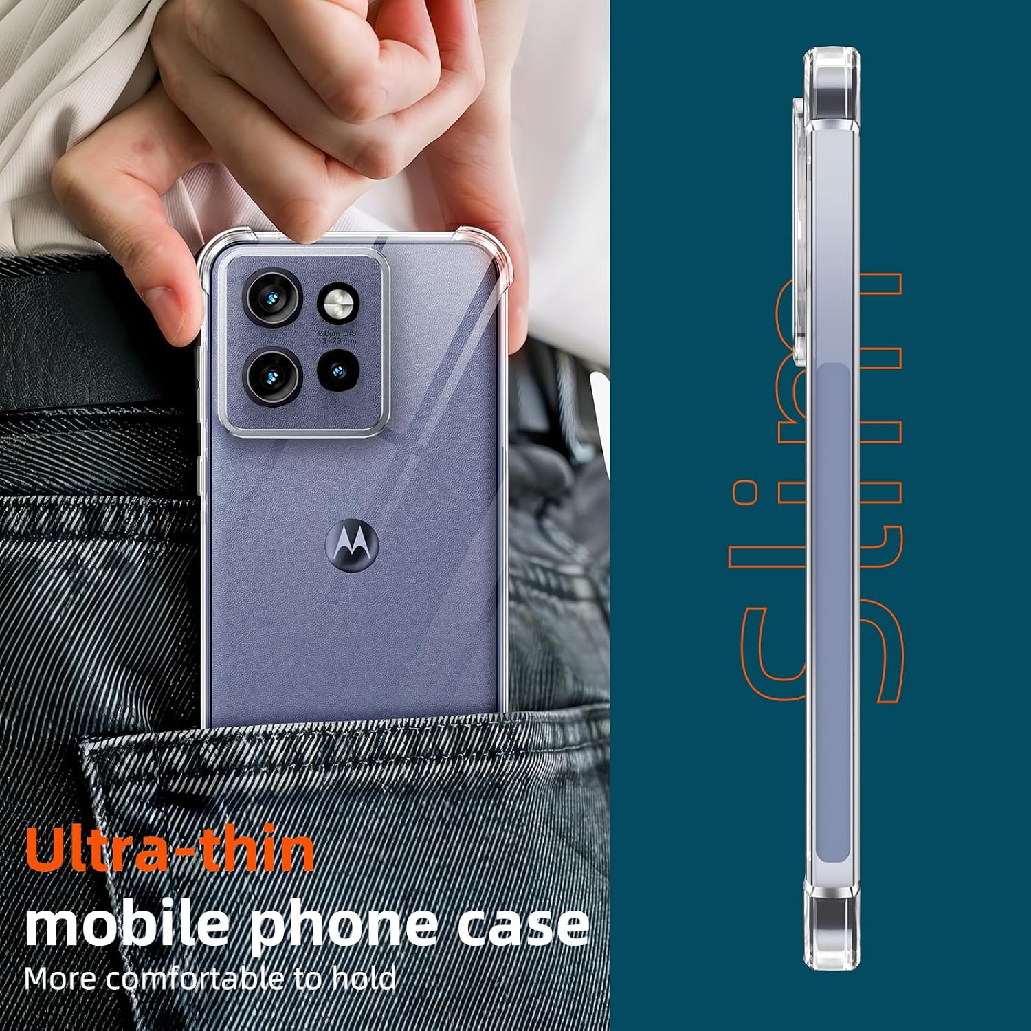 Detalle de Pnakqil cover Motorola Edge 50 Neo 6.07