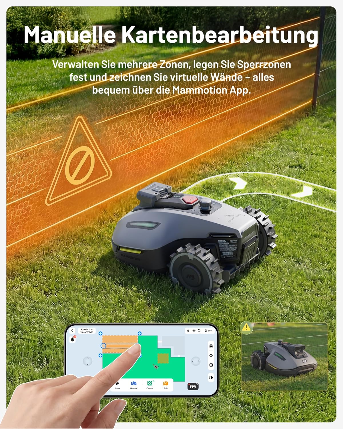 Thumbnail 3 de MAMMOTION YUKA mini 2 500 Mähroboter