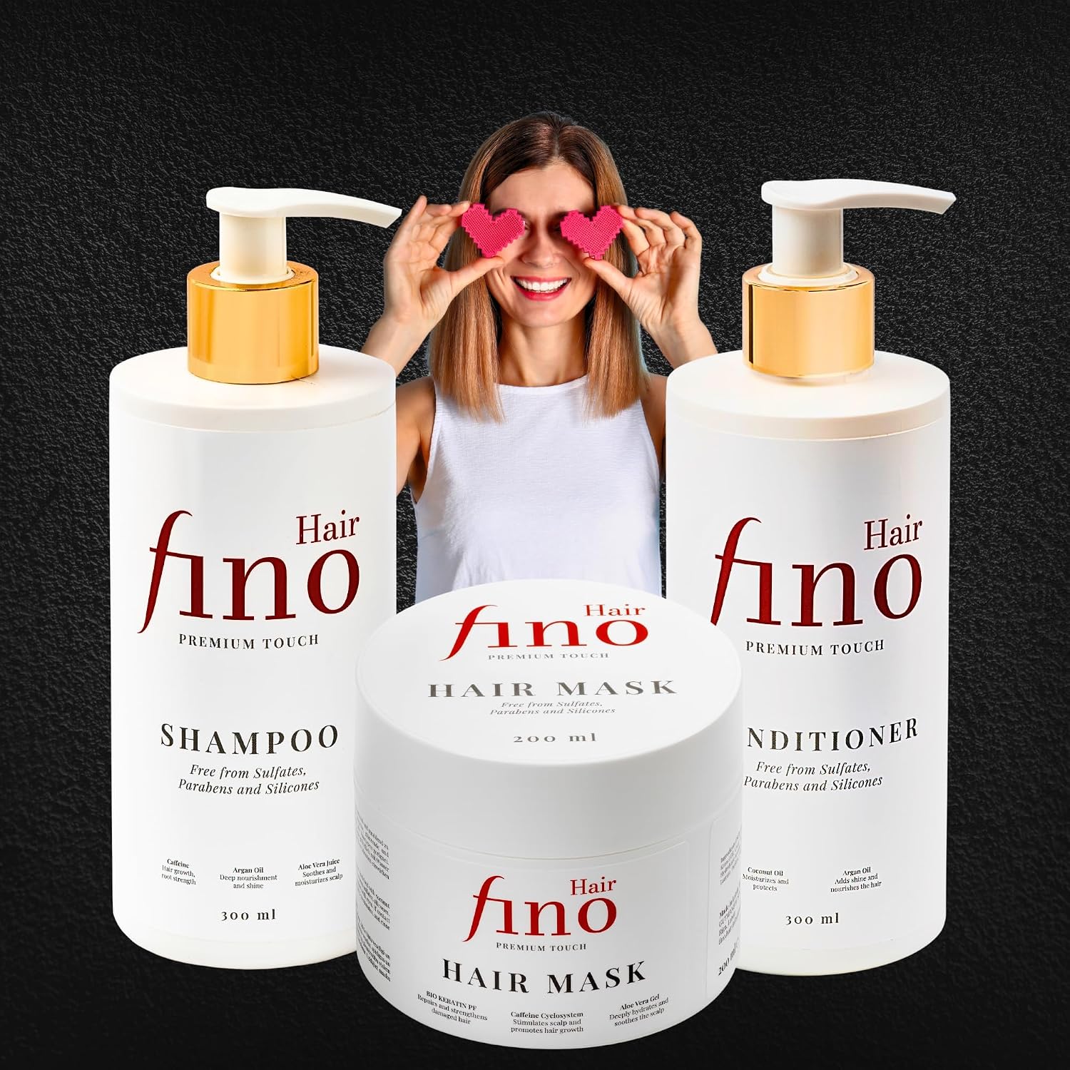 Thumbnail 6 de fino Hair Premium Touch Maschera 200ml