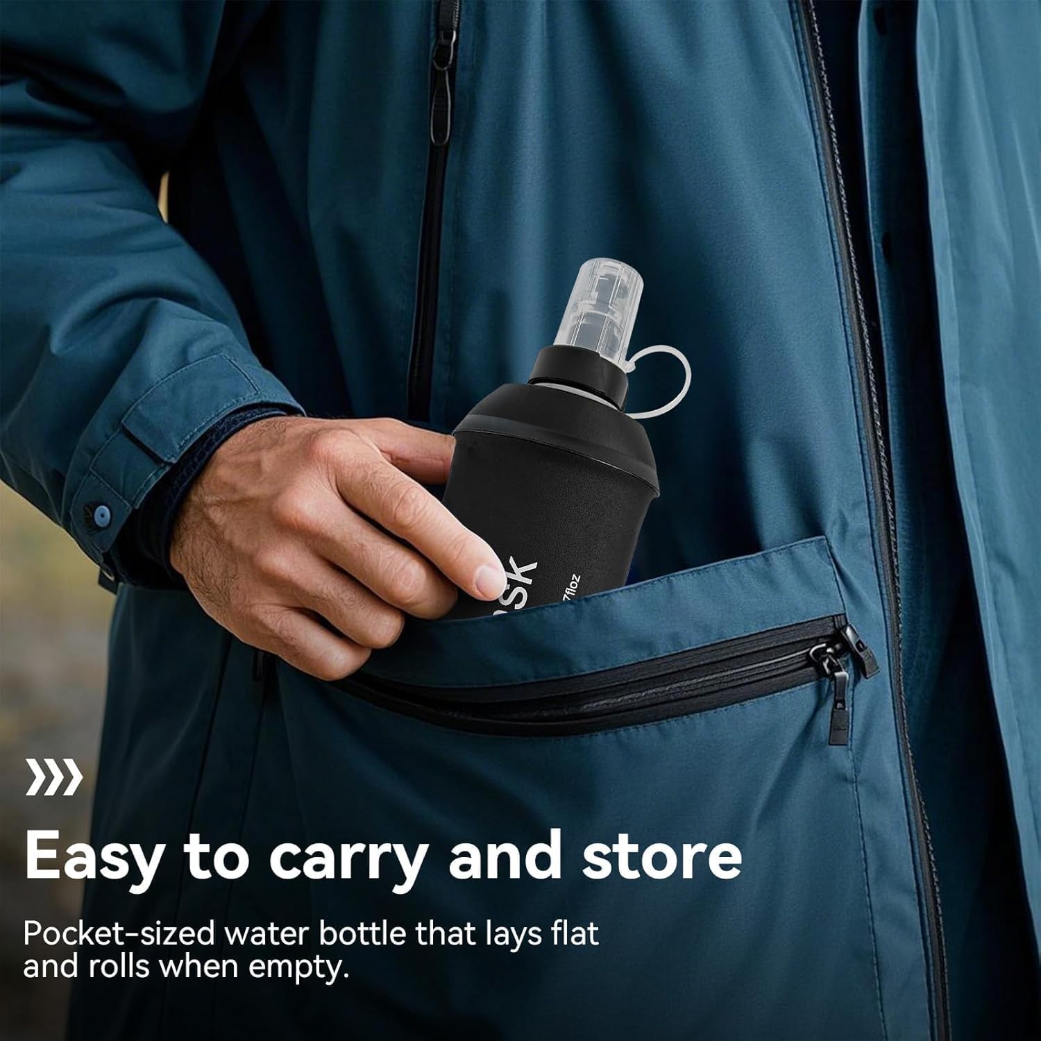 Thumbnail 4 de AXEN 500ML Soft Flask for running