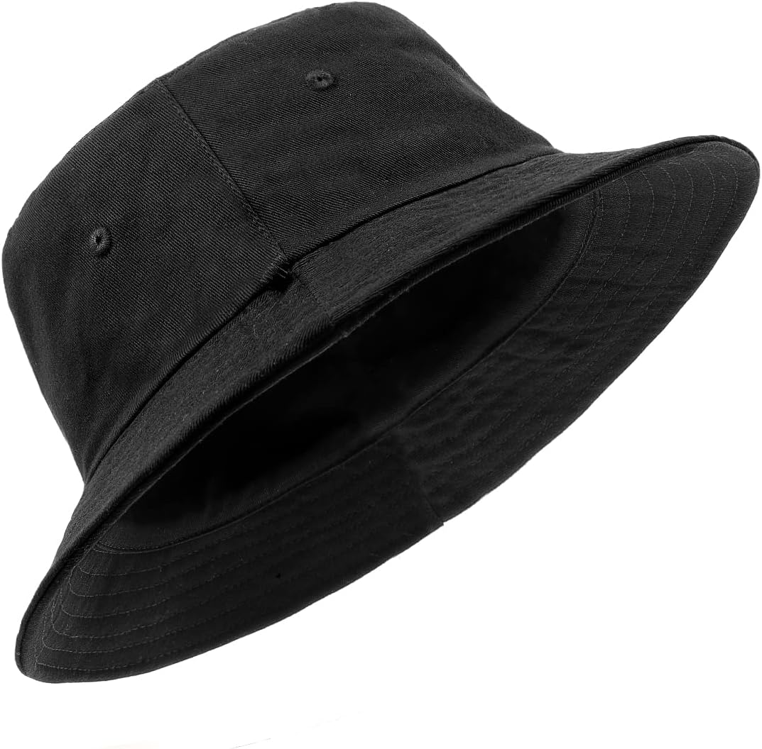 Detalle 2 de Zylioo Reversible Cotton Bucket Hat L/XL/XX-Large with UV Protection