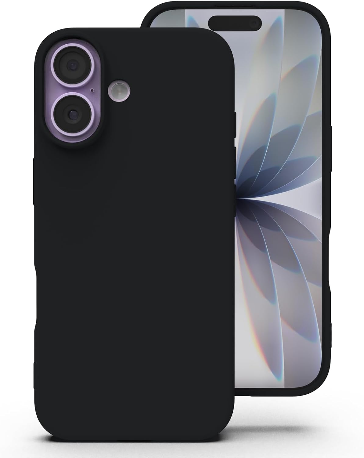 Detalle de Zuvirelx Silicone Case for iPhone 17 — Soft Grip, Thin, Minimalist Black