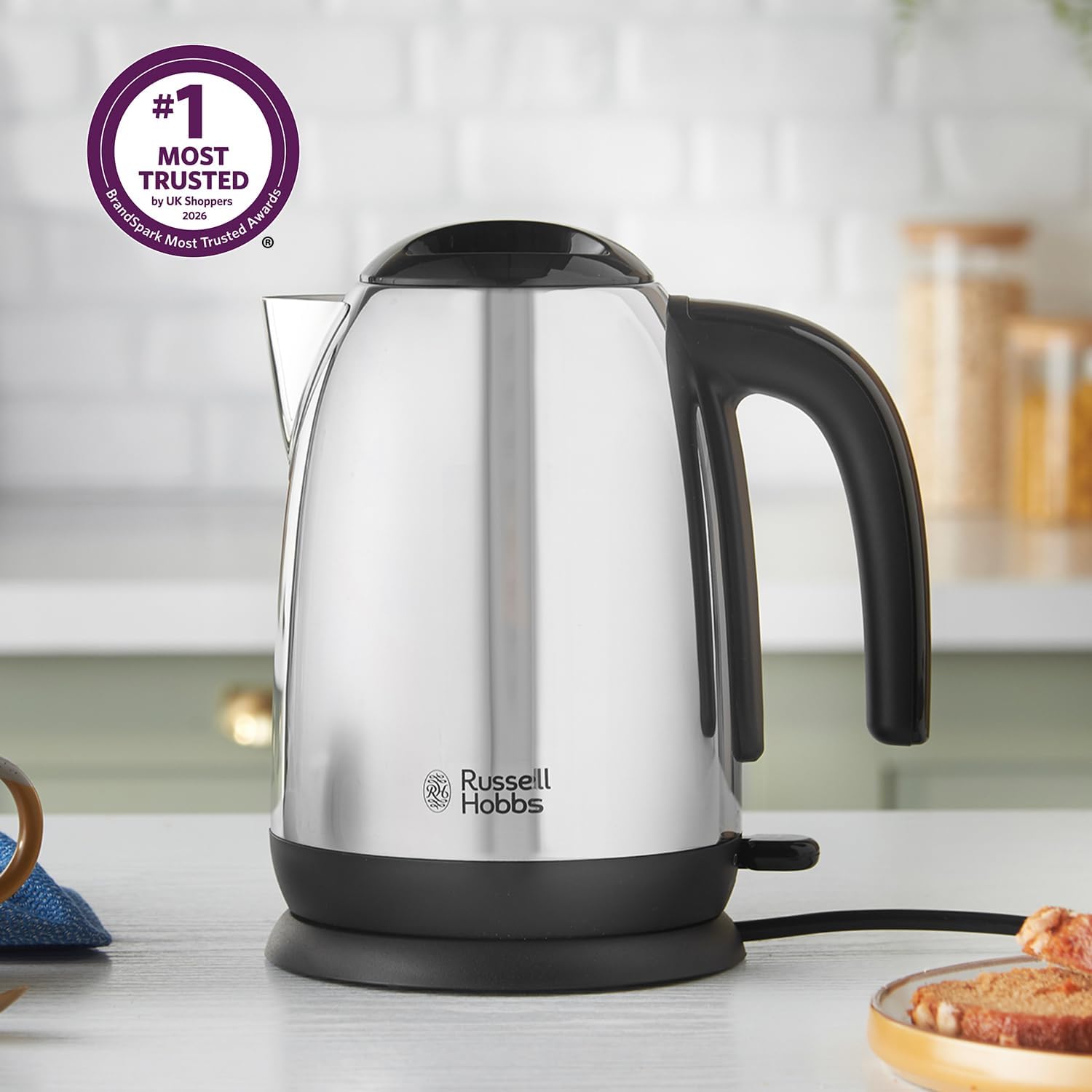 Detalle 2 de Russell Hobbs 1.7L Stainless Steel Electric Kettle